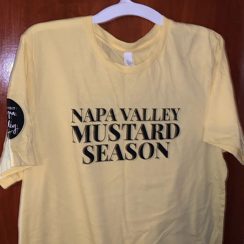 Canvas Bella Canvas Napa Valley Mustard Season T Shirt Size L